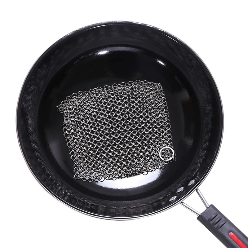 Stainless Chainmail Scrubber Kits – Four Pieces – original product view
