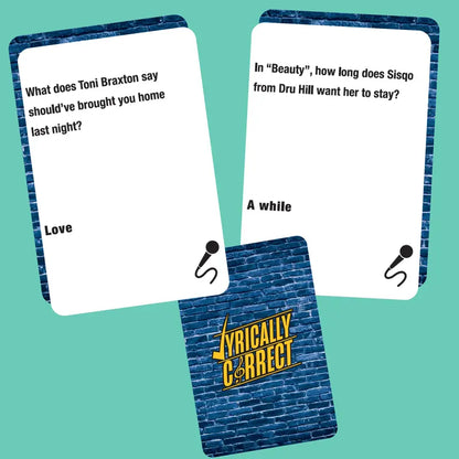 Lyrically Correct 90s R&B Expansion Pack – 80 Cards – product view