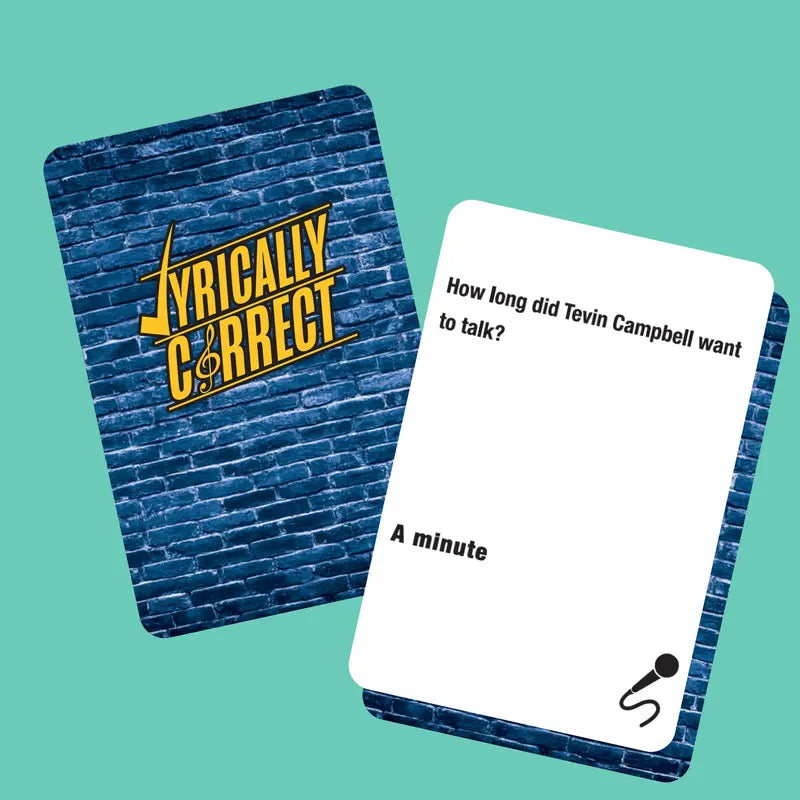 Lyrically Correct 90s R&B Expansion Pack – 80 Cards – product view