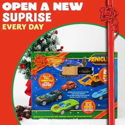 24-Car Christmas Advent Calendar original product photo 6