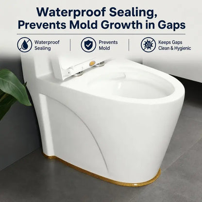Self-Adhesive White Caulk Strip - Four 6 m Rolls — source product illustration