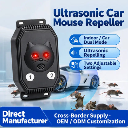 ZS-109 Ultrasonic Rodent Repeller – Black – source product view 1