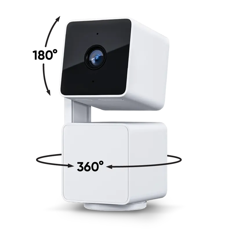 360° Smart Motion Tracking Security Camera with Color Night Vision