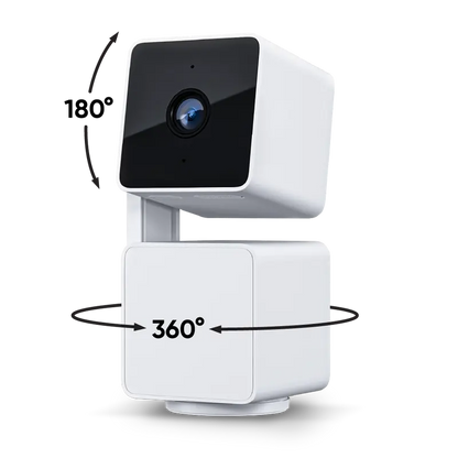 360° Smart Motion Tracking Security Camera with Color Night Vision