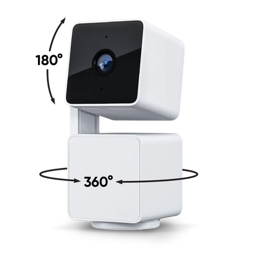 360° Smart Motion Tracking Security Camera with Color Night Vision