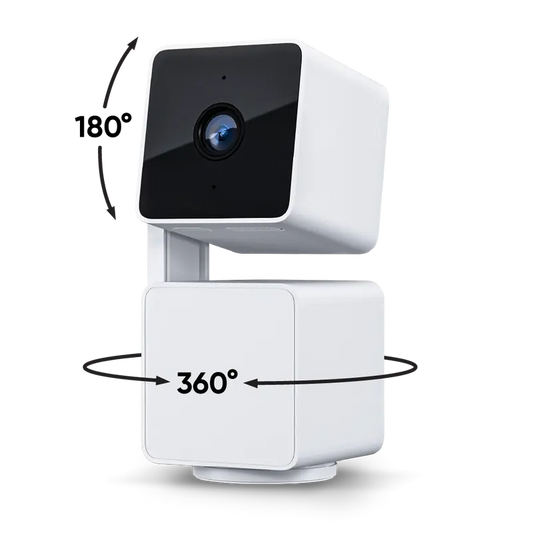 360° Smart Motion Tracking Security Camera with Color Night Vision