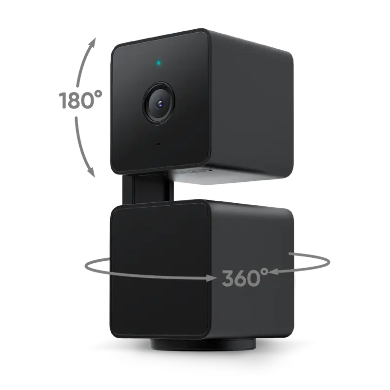 360° Smart Motion Tracking Security Camera with Color Night Vision