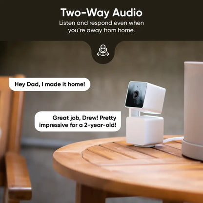 360° Smart Motion Tracking Security Camera with Color Night Vision