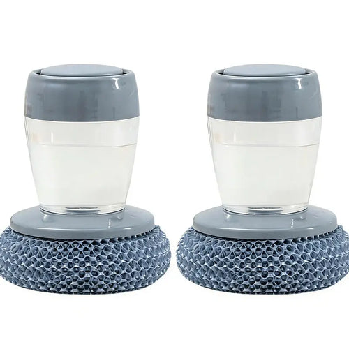 Automatic Soap Dispensing Palm Scrubber for Effortless Pot & Dish Cleaning