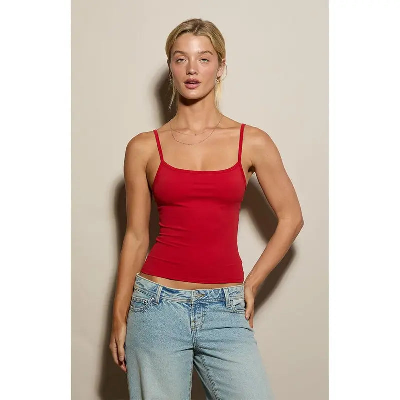 Ultra-Soft Sculpting Scoop-Neck Cami Top | Buy 1 Get 1 Free