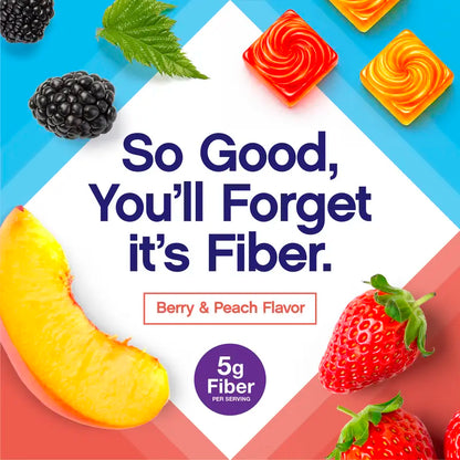 Sugar-Free Fiber Gummies for Daily Digestive Health & Weight Support