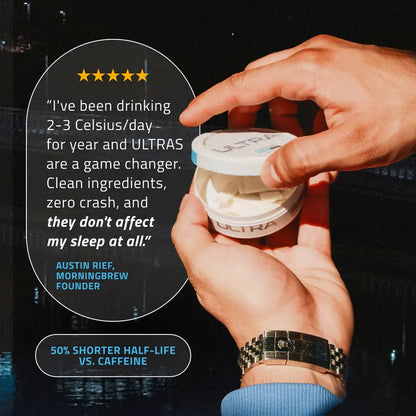 Ultra Plant-Based Nootropic Focus Pouches – Zero Nicotine Clean Energy boost
