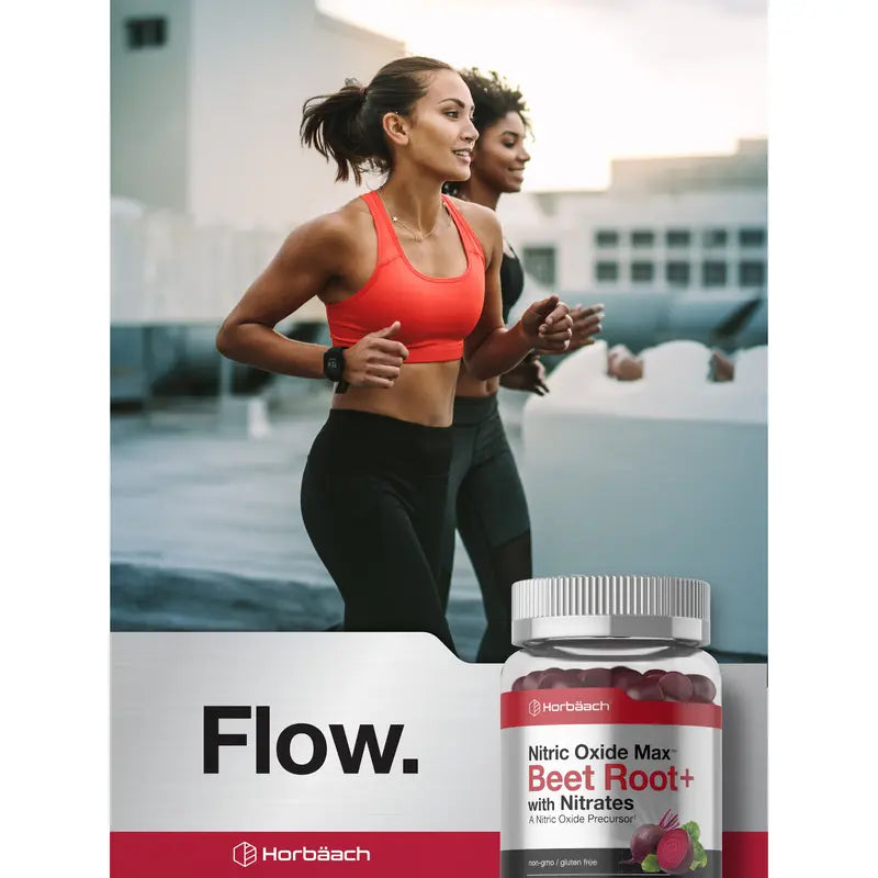 Natural Beet Root Gummies for Instant Nitric Oxide & Daily Energy Boost | Buy 1 Get 1 Free