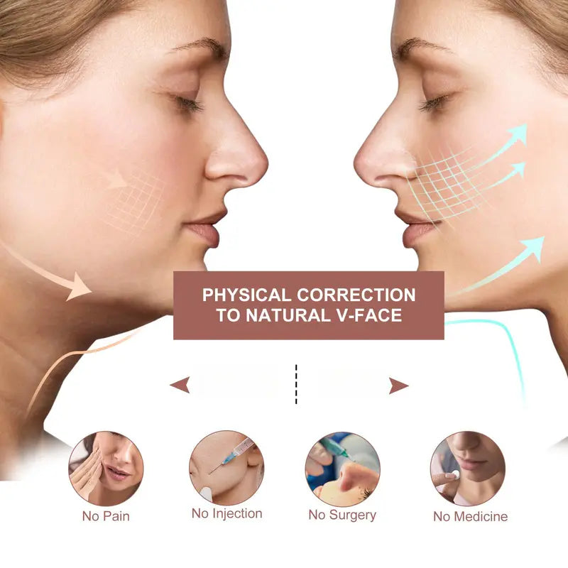 Instant V-Line Face Lifting Strap & Double Chin Reducer