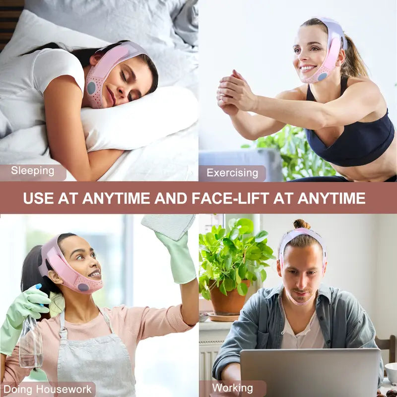 Instant V-Line Face Lifting Strap & Double Chin Reducer