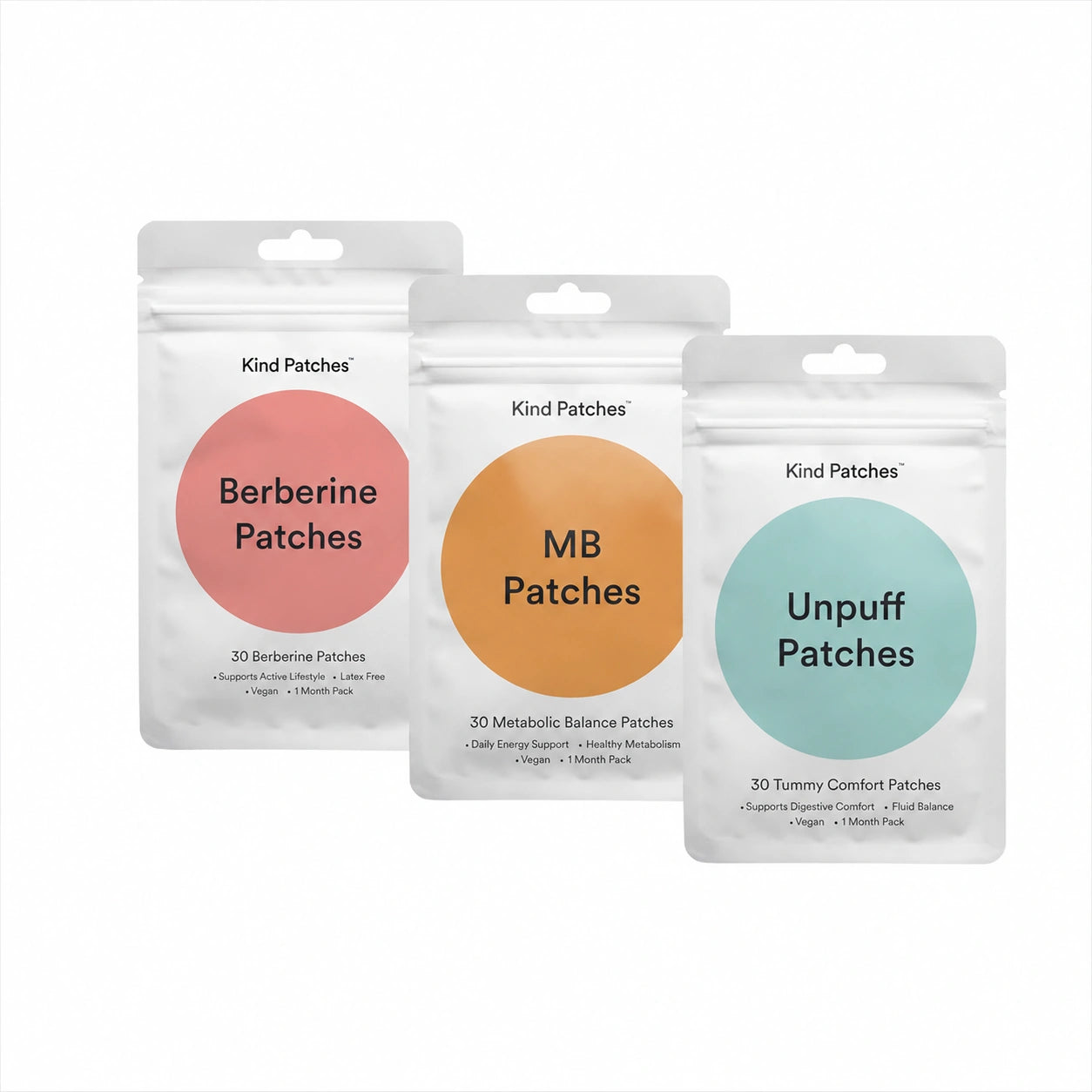 Natural Botanical Body Wellness & Metabolism Support Patches