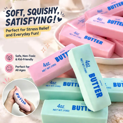 Crunchy Butter Squishy Stick – Soft Squeeze ASMR Stress Relief Toy | Buy 2 Get 1 Free
