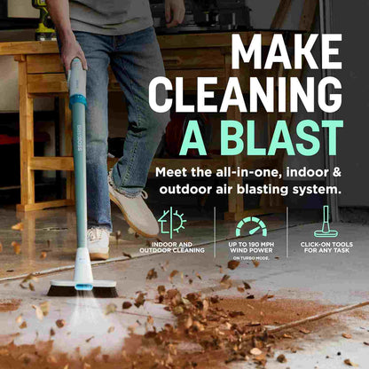 Cordless Handheld Air Blaster & Multi-Surface Cleaning System