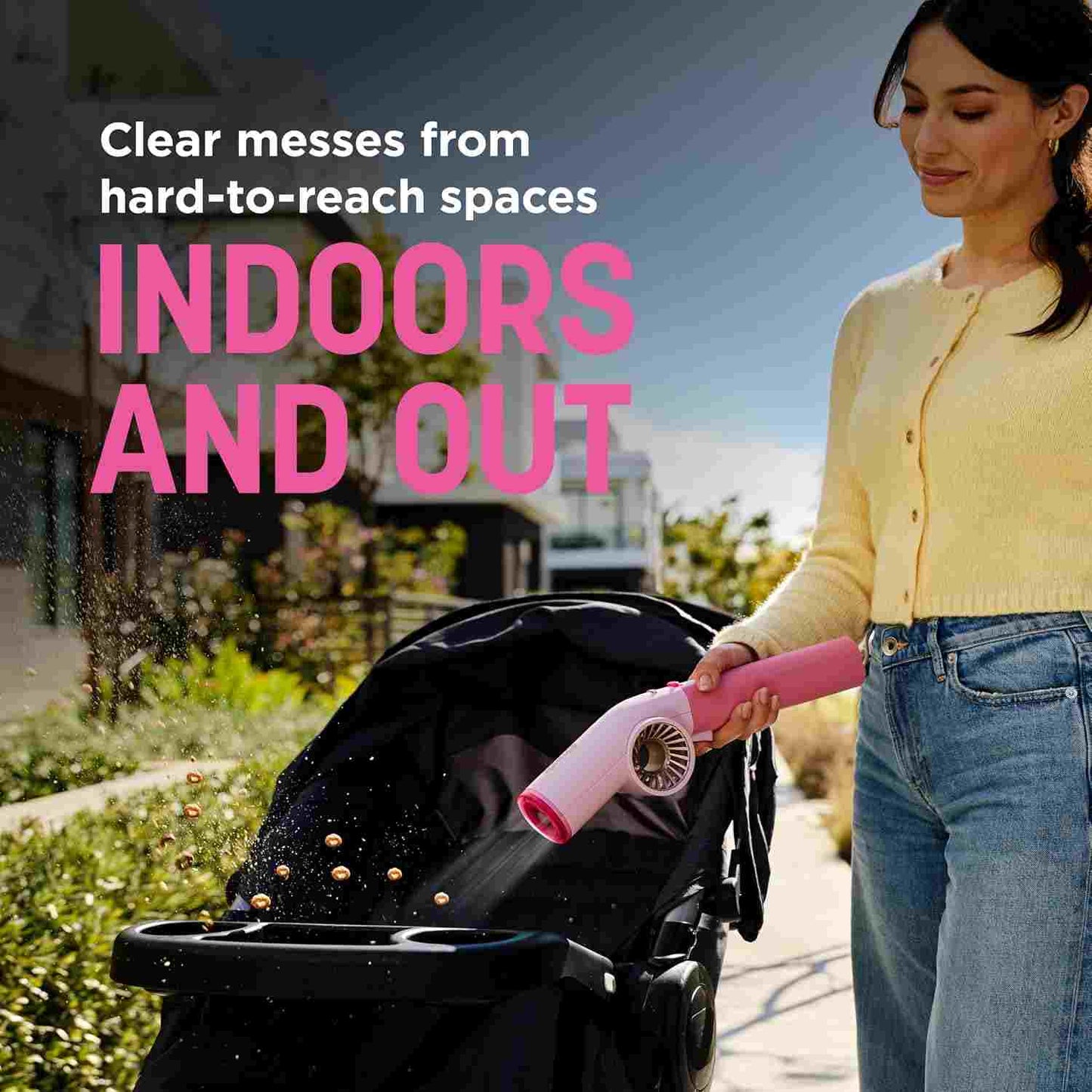 Cordless Handheld Air Blaster & Multi-Surface Cleaning System