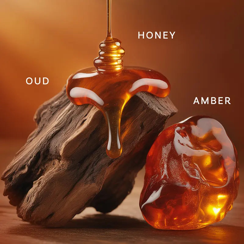 Luxury Honey Oud Eau De Parfum – Long Lasting Sweet Amber Wood Scent