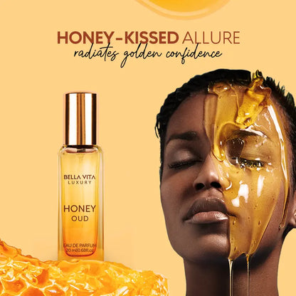 Luxury Honey Oud Long-Lasting Pocket Parfum | 2 Pack per Set