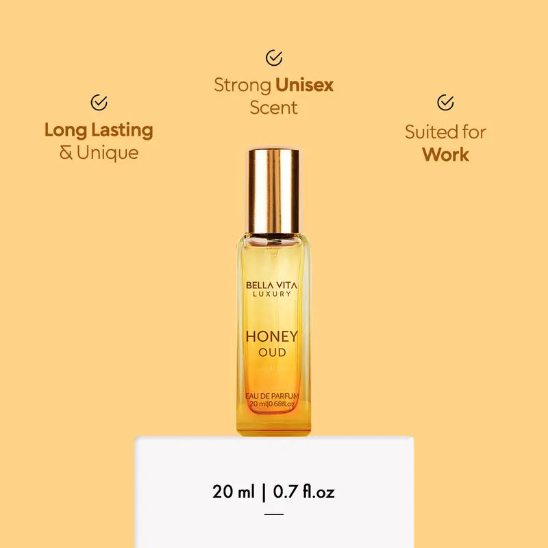 Luxury Honey Oud Long-Lasting Pocket Parfum | 2 Pack per Set