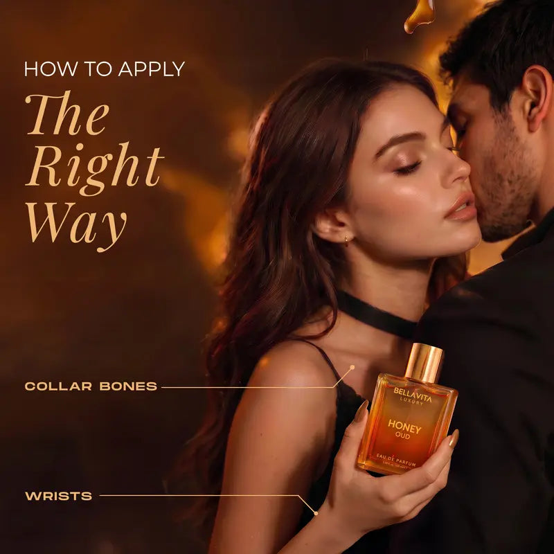 Luxury Honey Oud Eau De Parfum – Long Lasting Sweet Amber Wood Scent
