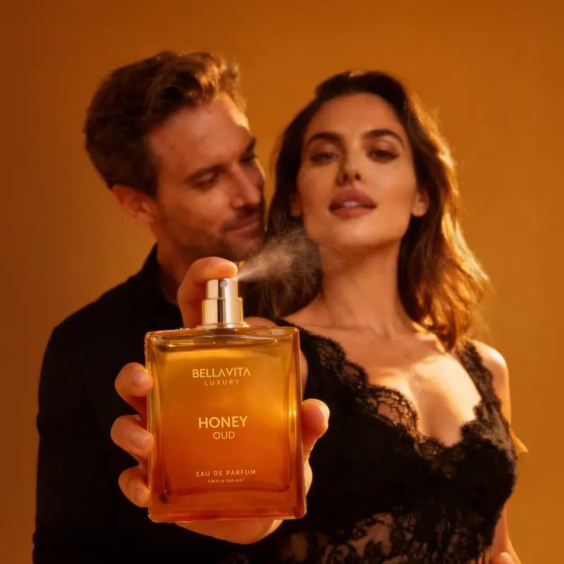 Luxury Honey Oud Eau De Parfum – Long Lasting Sweet Amber Wood Scent
