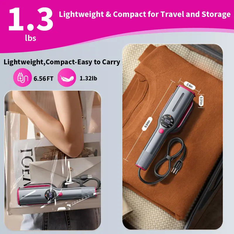 Instant Wrinkle-Free Steam Iron: 15-Second Fast Heat-Up Garment Steamer