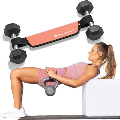 Heavy-Duty Dumbbell & Kettlebell Hip Thrust Belt – Ultimate Glute Trainer | Buy 1 Get 1 Free