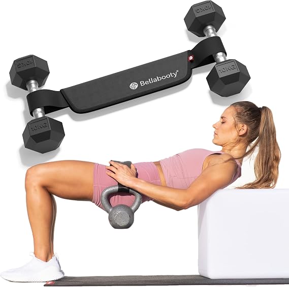 Heavy-Duty Dumbbell & Kettlebell Hip Thrust Belt – Ultimate Glute Trainer | Buy 1 Get 1 Free