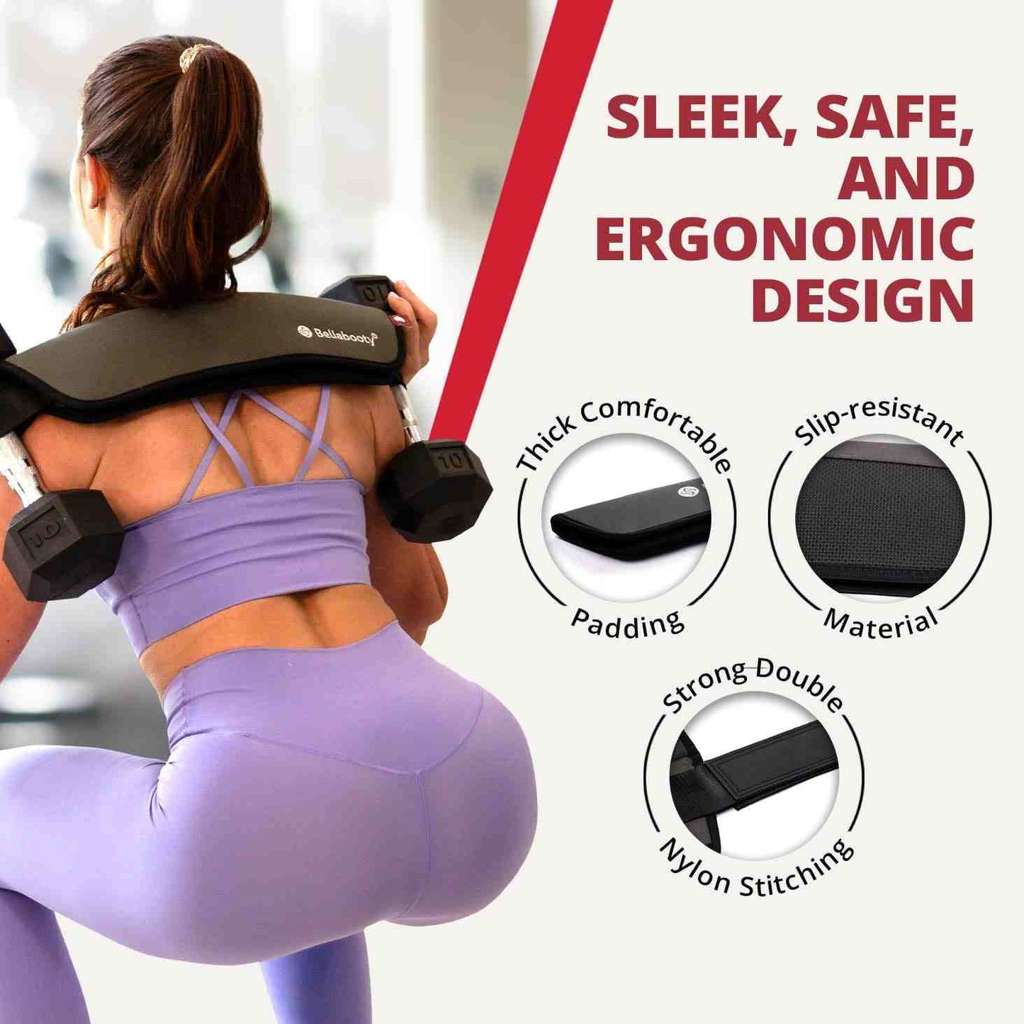 Heavy-Duty Dumbbell & Kettlebell Hip Thrust Belt – Ultimate Glute Trainer | Buy 1 Get 1 Free